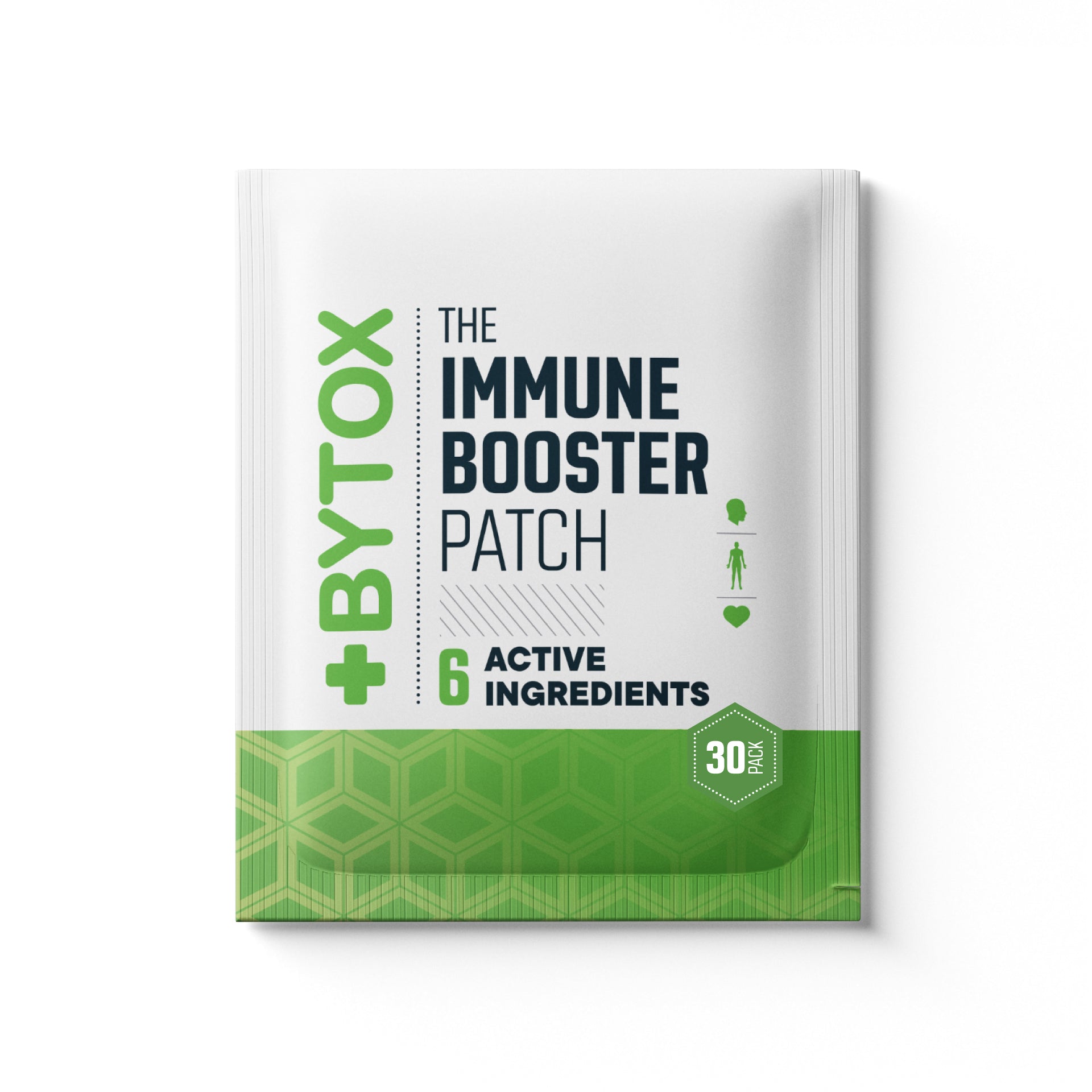 BYTOX Immune Booster Patch 30-pack front of package on a white background