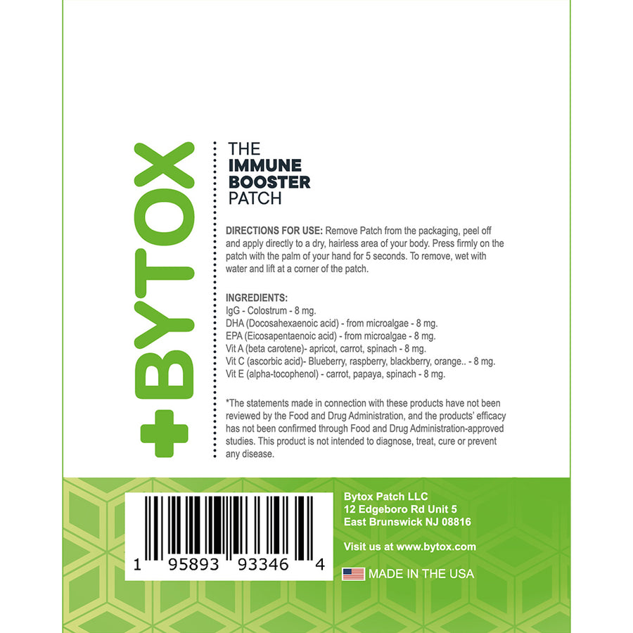 Bytox Hangover Patch Set